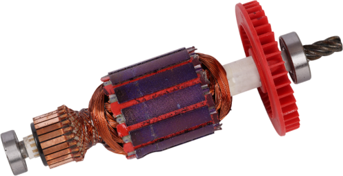 Rotor elektromotoru KD1790 — pohled na díl