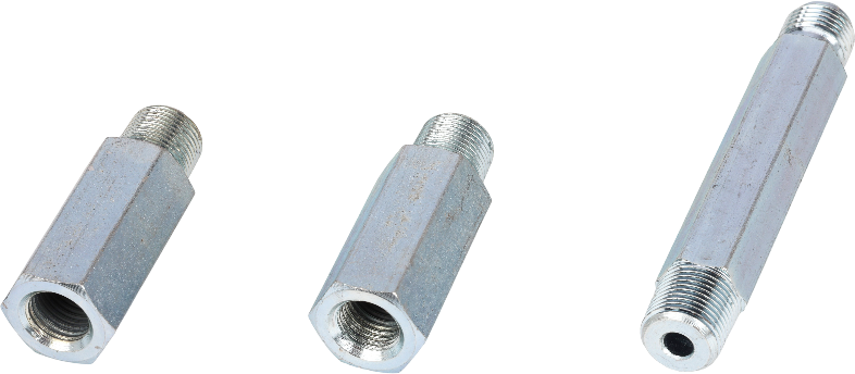 Hydraulická redukce Kraft&Dele nr2930 — detail připojení