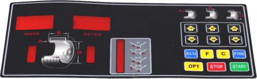 Ovládací panel Kraft-Dele KD5841 nr3060 — pohled na díl