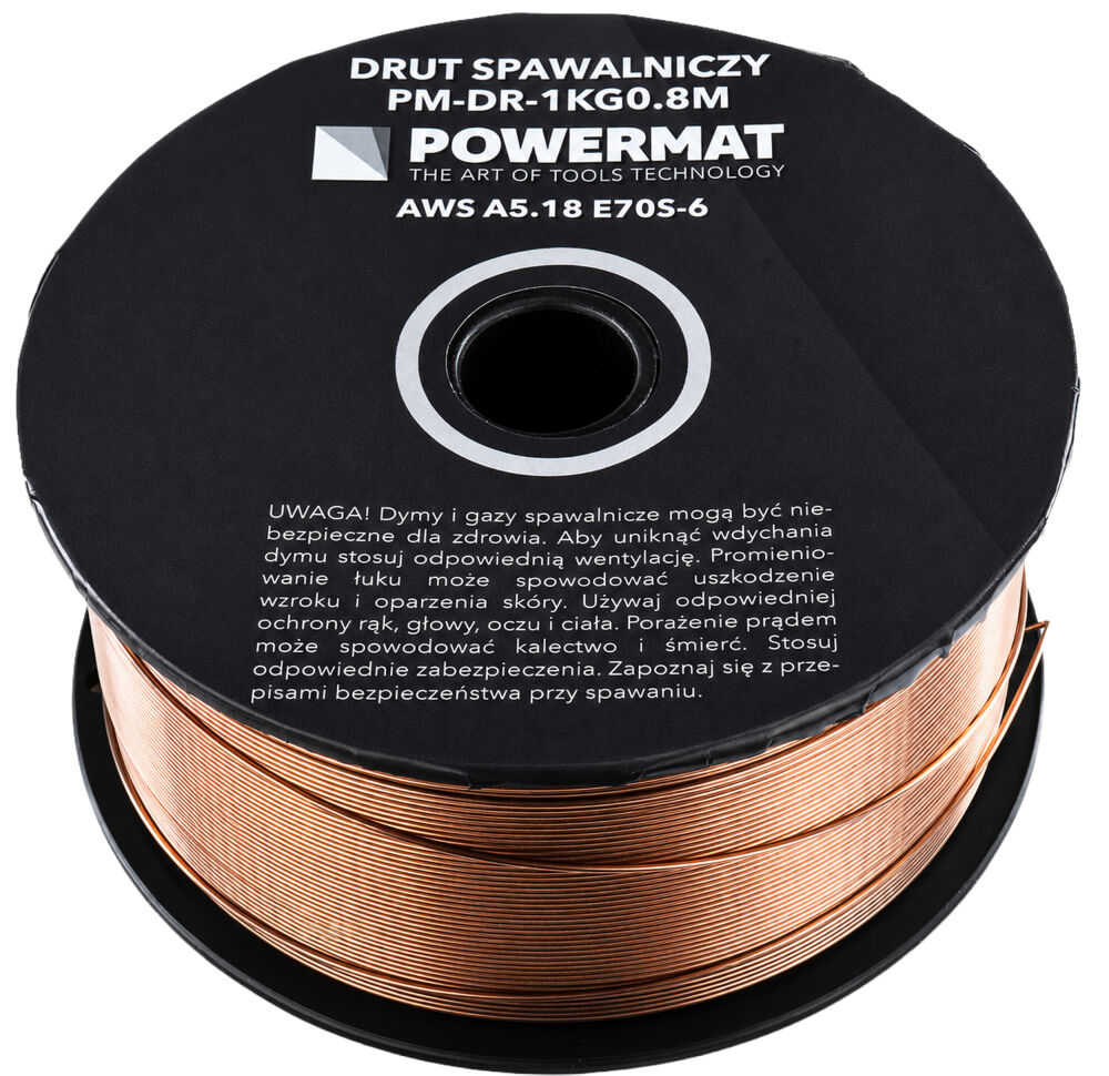 Svařovací drát SG2 0,8 mm Powermat — svařování oceli