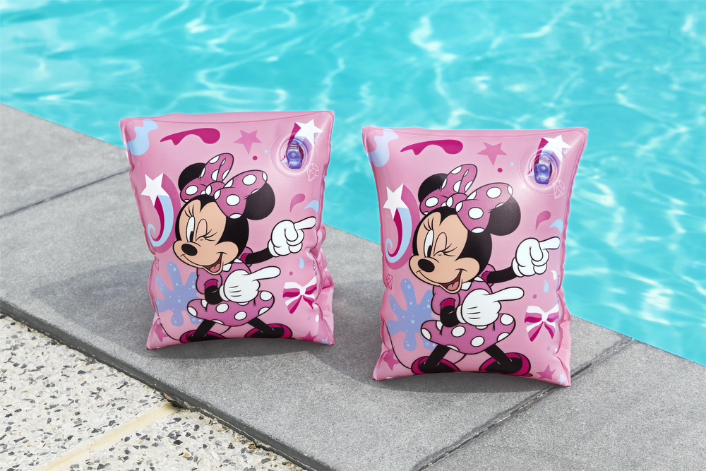 Nafukovací naučné rukávky Minnie Bestway — Detail