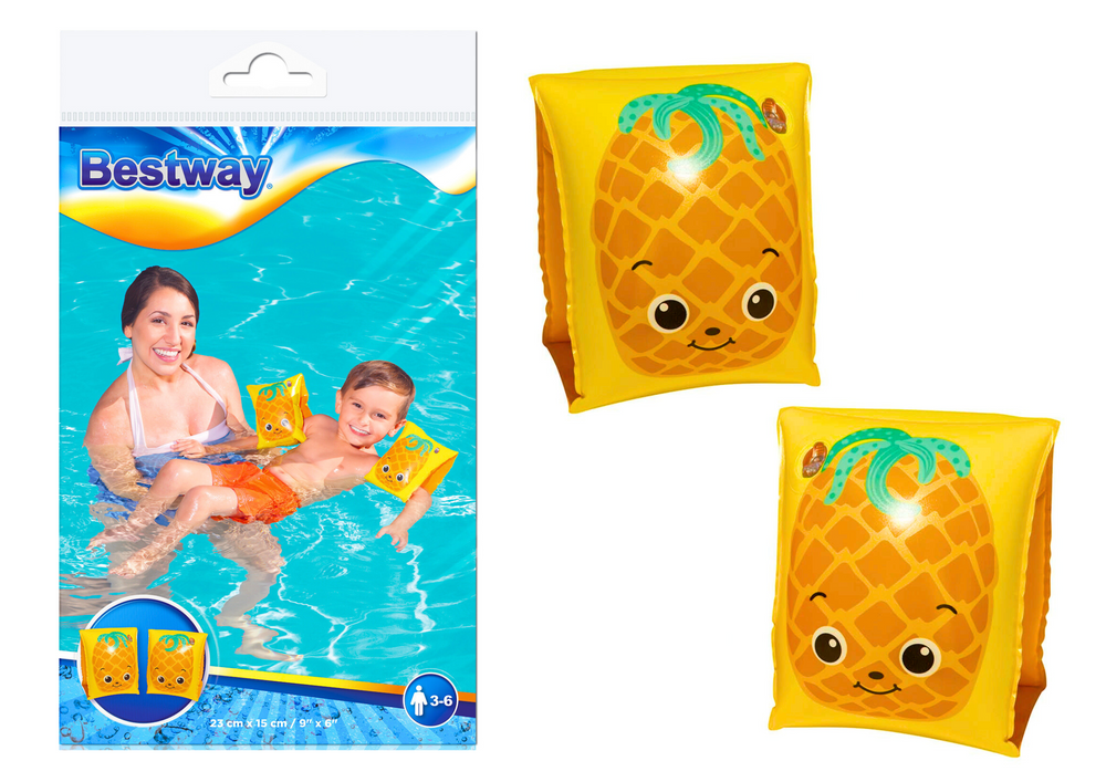 Nafukovací rukávky na plavání Ananas Bestway 32042 — Celkový pohled