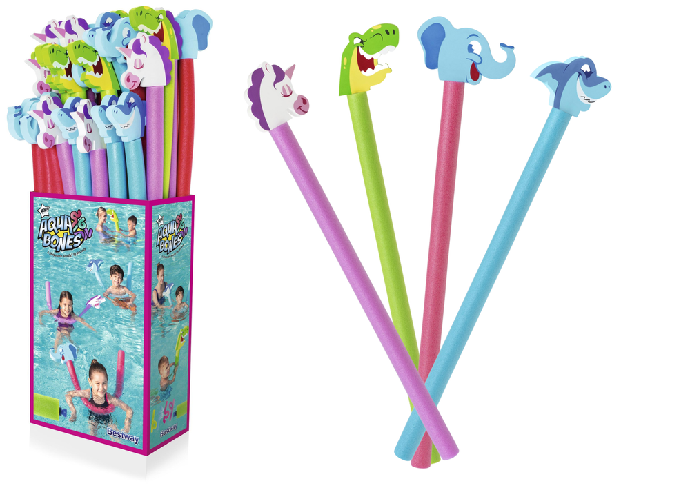 Plavecká tyč z pěny 142 cm Bestway – zvířecí motivy — Plavecká tyč