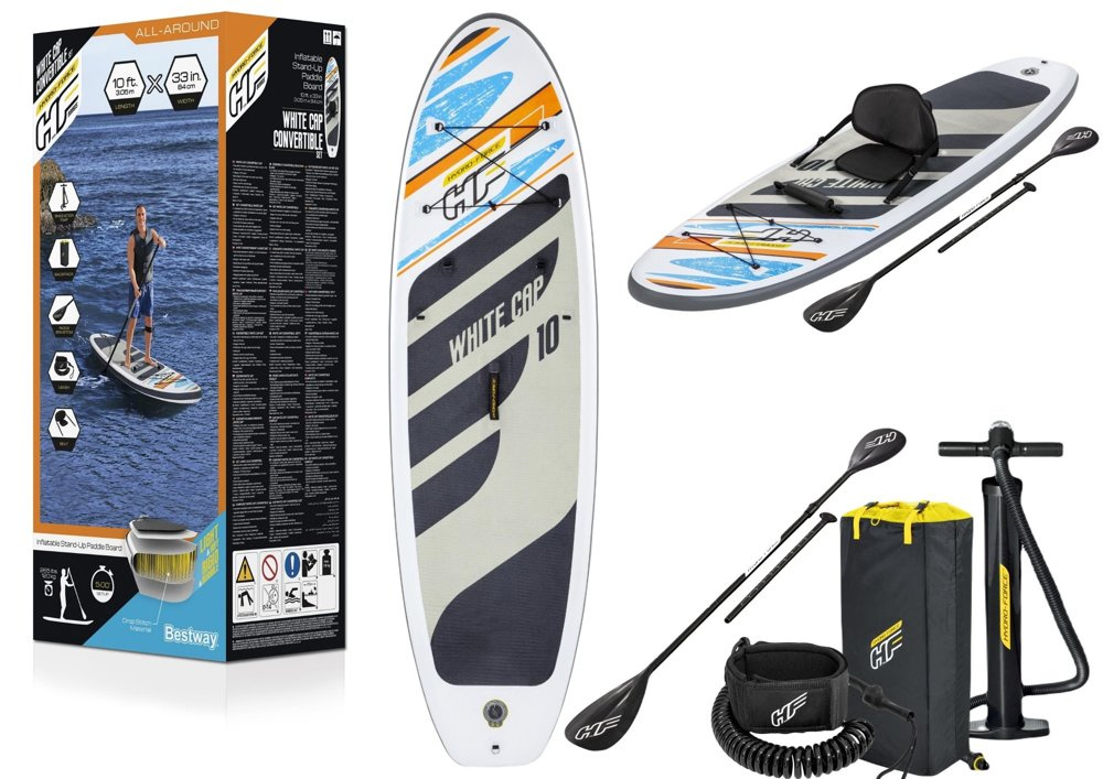 Nafukovací paddleboard Bestway 305 × 84 × 12 cm — Celkový pohled