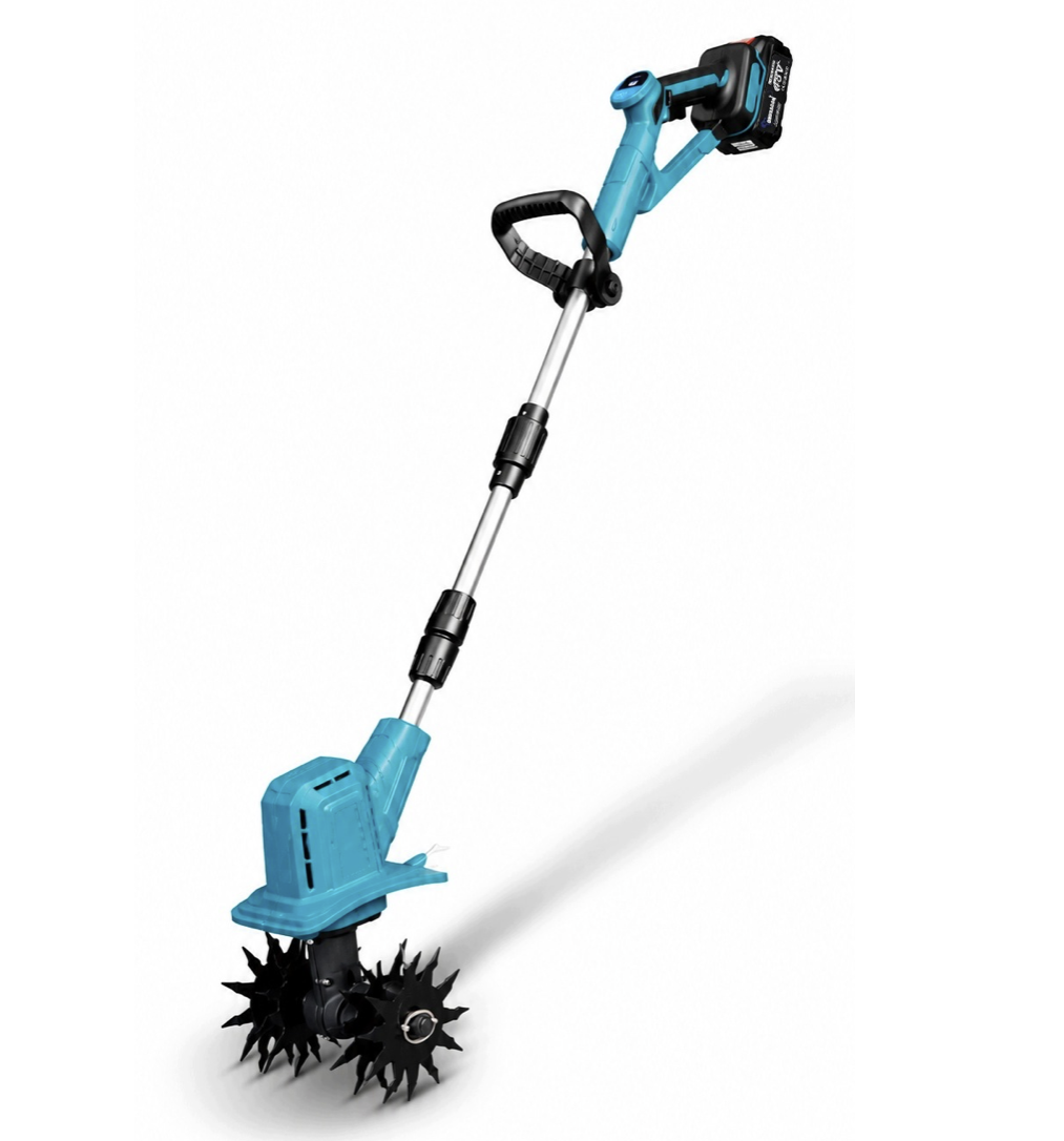 Aku kultivátor Ondragon 48 V, 2× baterie s LCD, záběr 22 cm 5