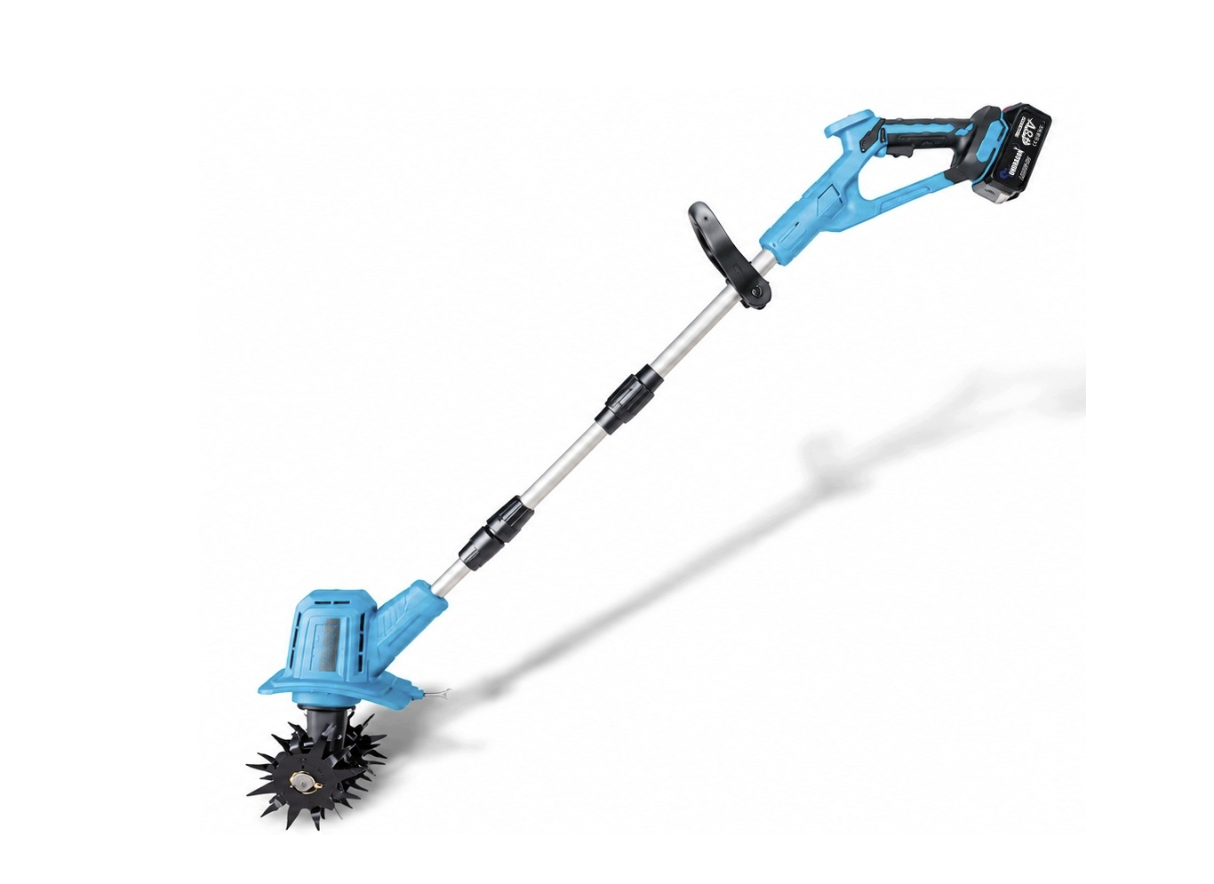 Aku kultivátor Ondragon 48 V, 2× baterie s LCD, záběr 22 cm 2
