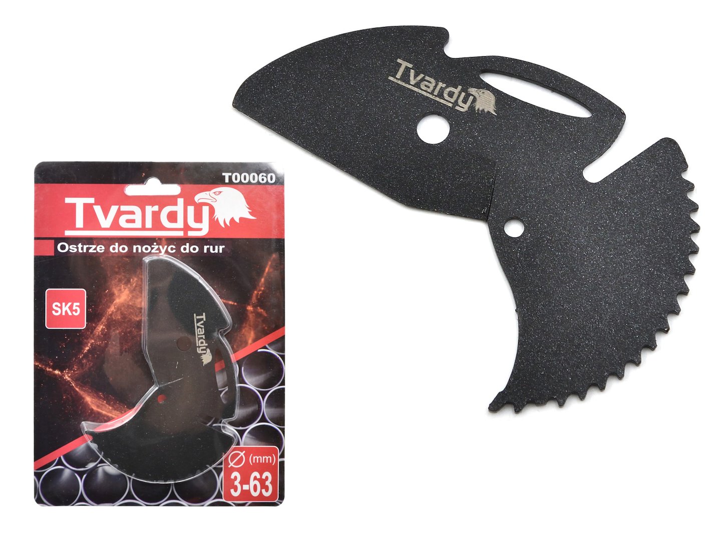 Ostrze wymienne do nůžek do rur i peszli 0–63 mm SK5 – Geko — Vyměnitelné ostrze