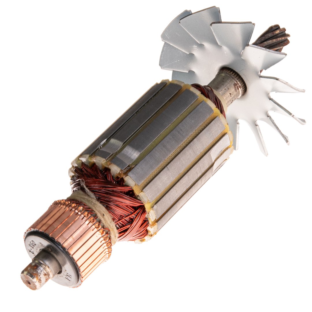 Rotor do rozbrušovačky do kovu 350 mm Geko PM-AX-3600 — Celkový pohled