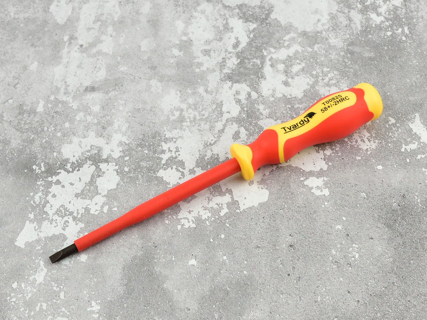 Šroubovák izolovaný plochý 5,5×125 mm Geko VDE — VDE certifikát
