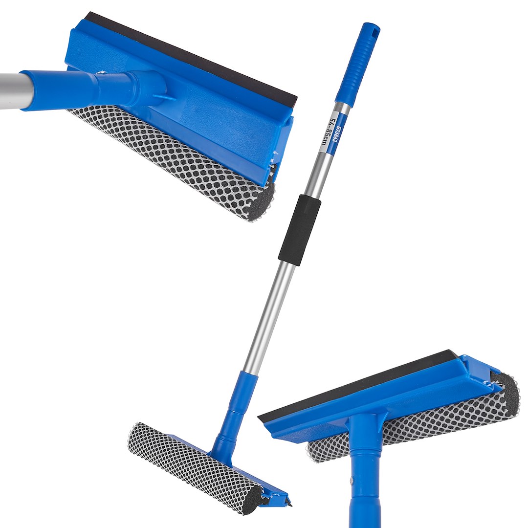 Teleskopská myjka do skla s tahem 54–85 cm — Geko — Teleskopická myjka