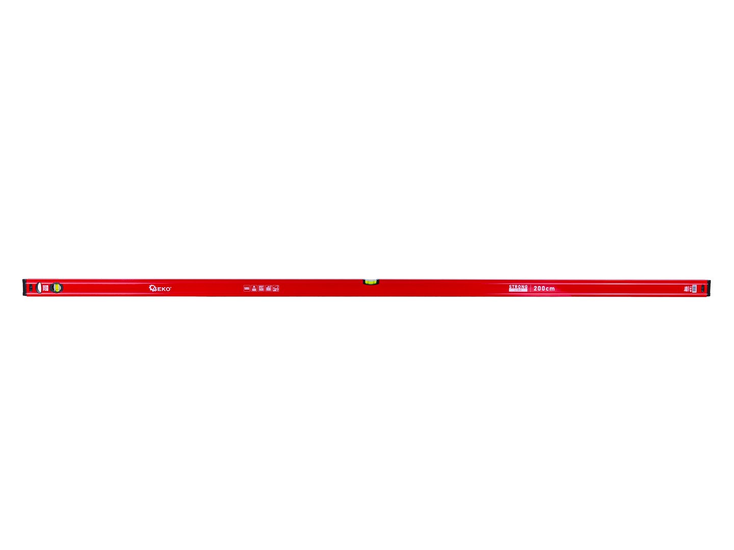 Rázový utahovák Geko Poziomnica 2000 mm STRONG LINE – délka 2 metry pro rychlé a silné otáčení šroubů a matic — Detail konstrukce