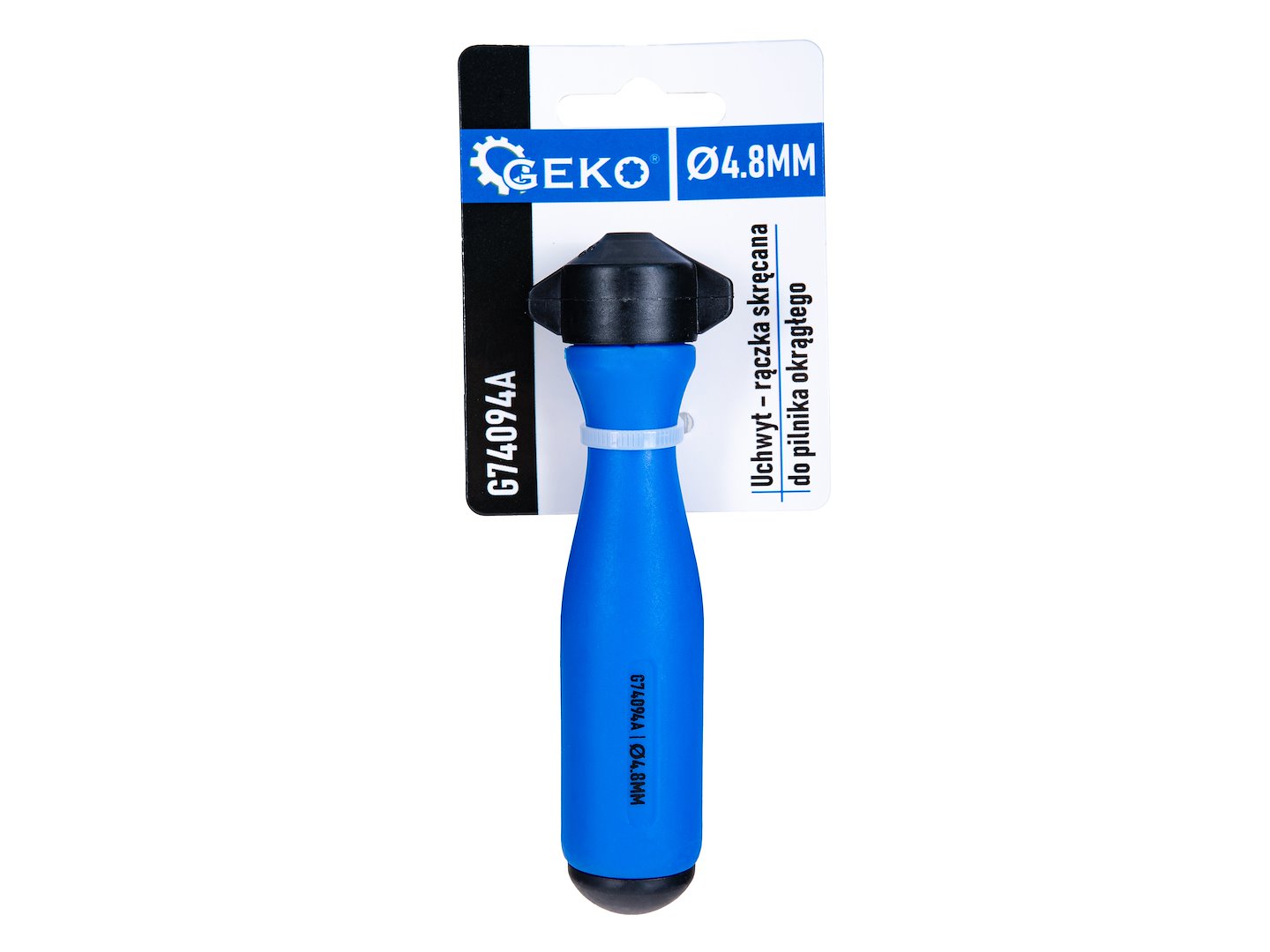 Rukojeť šroubovací pro pilový list kulatý 4,8 mm — držák Geko — Pilový list