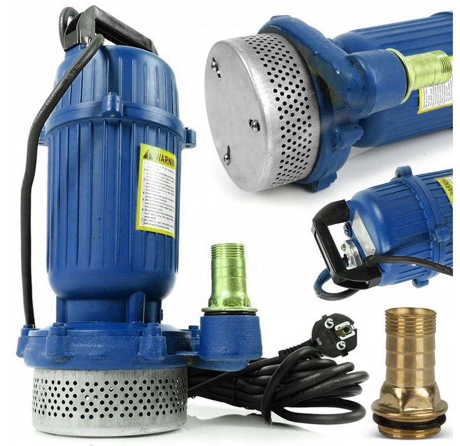 Ponorné čerpadlo ONDRAGON 2000 W – celkový pohled