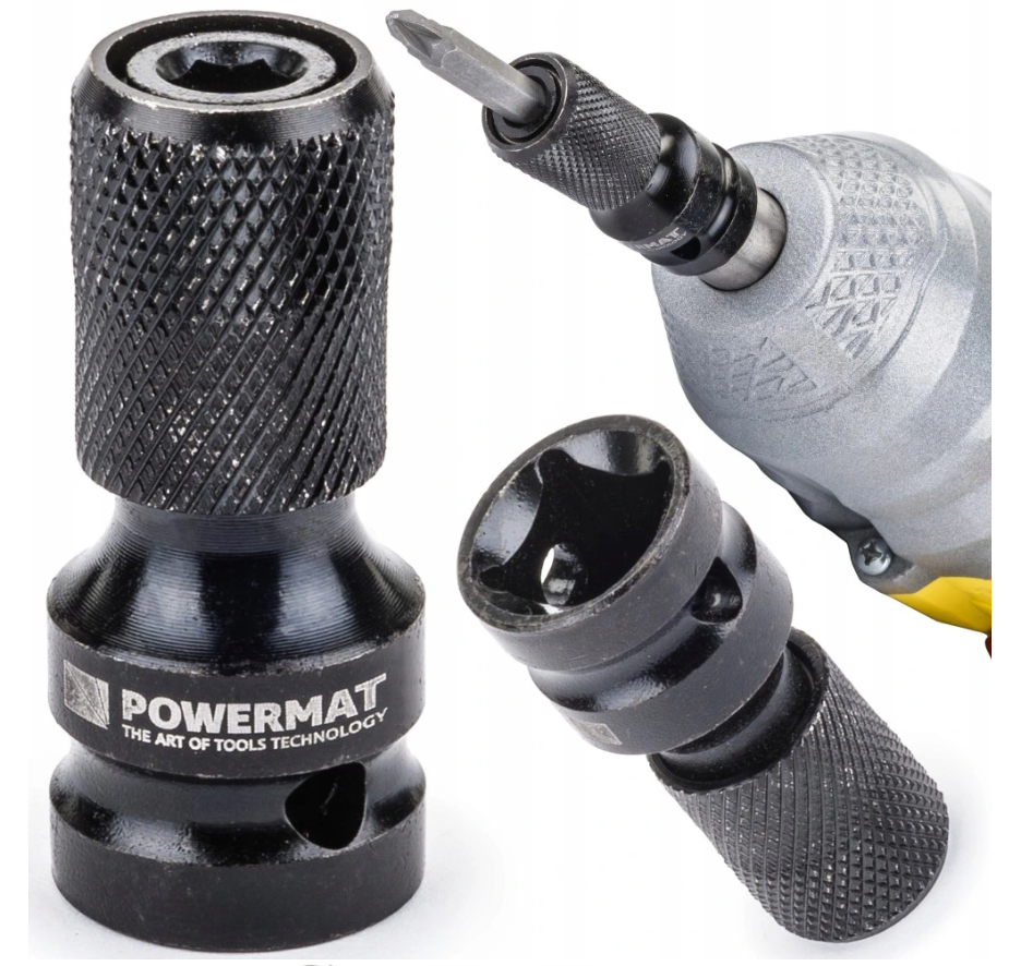 Nárazový adaptér 1/2 čtverec na 1/4 HEX – celkový pohled