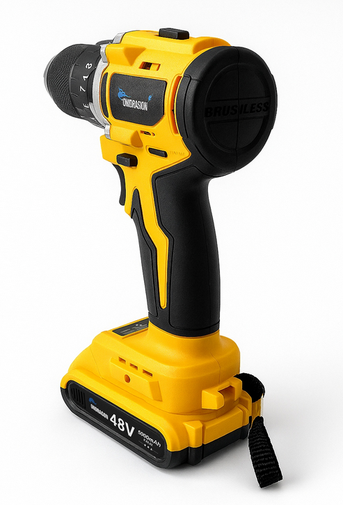 Ergonomický design vrtačky