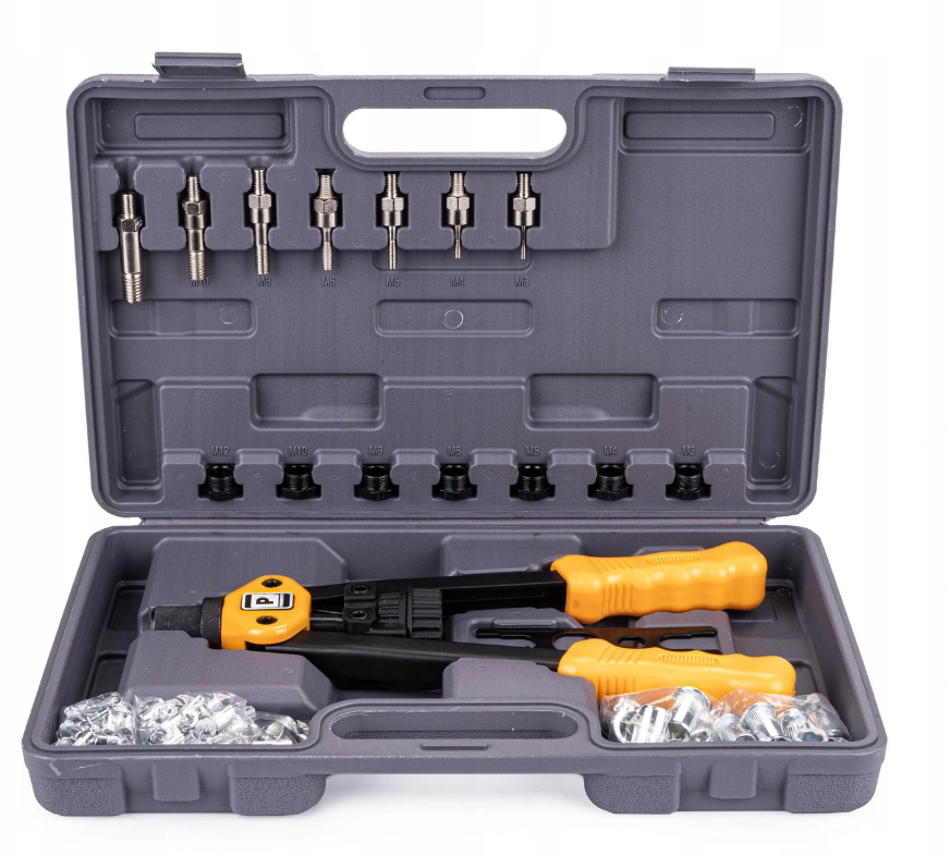Powermat nýtovačka M3-M12 – detail pákového mechanismu