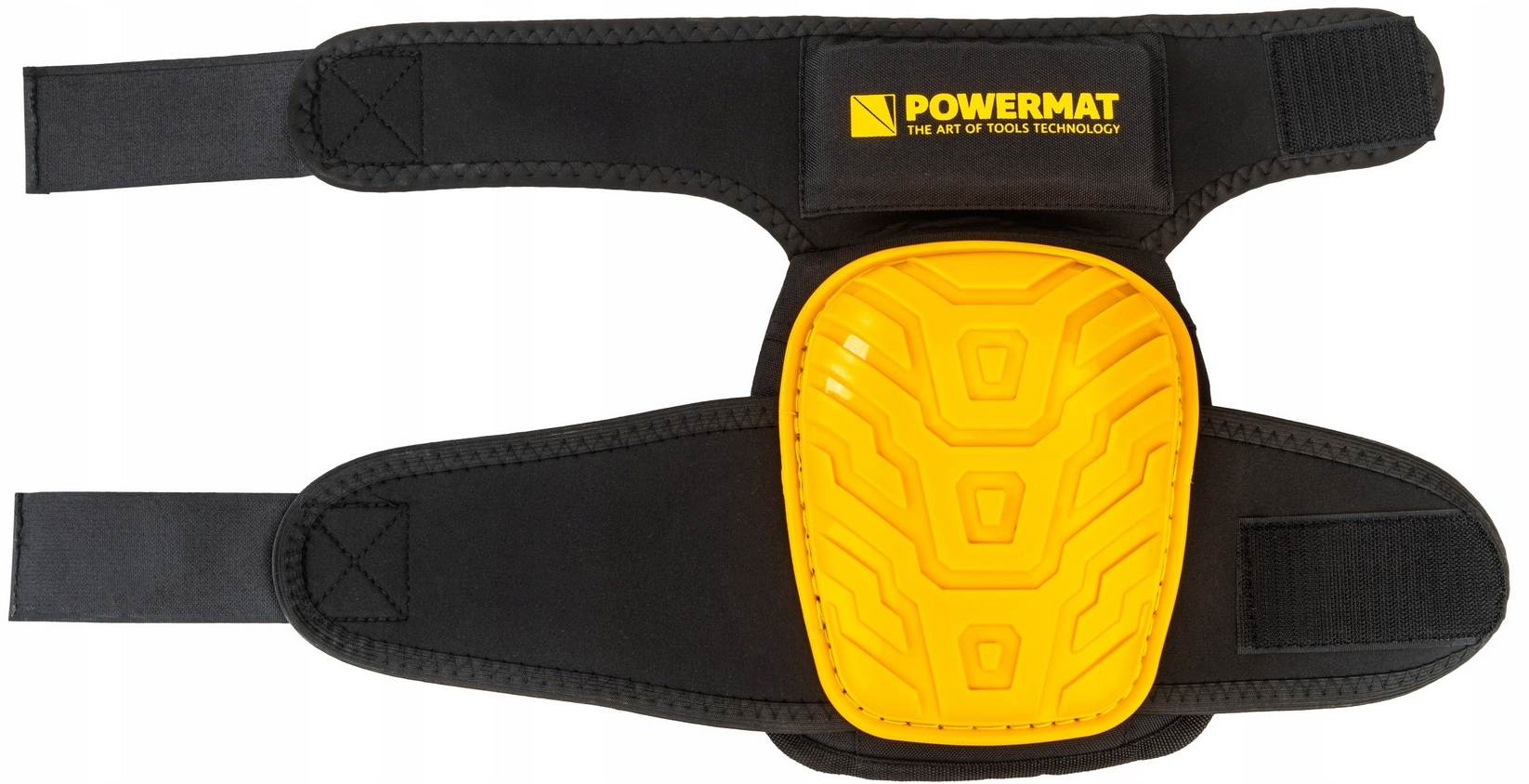Gelové nákoleníky Powermat – detail skořepiny a výplně