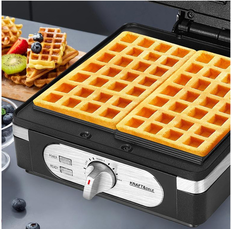 Kraft&Dele KD4100 – ovládání, 3 stupně teploty (LOW / MIDDLE / MAX)