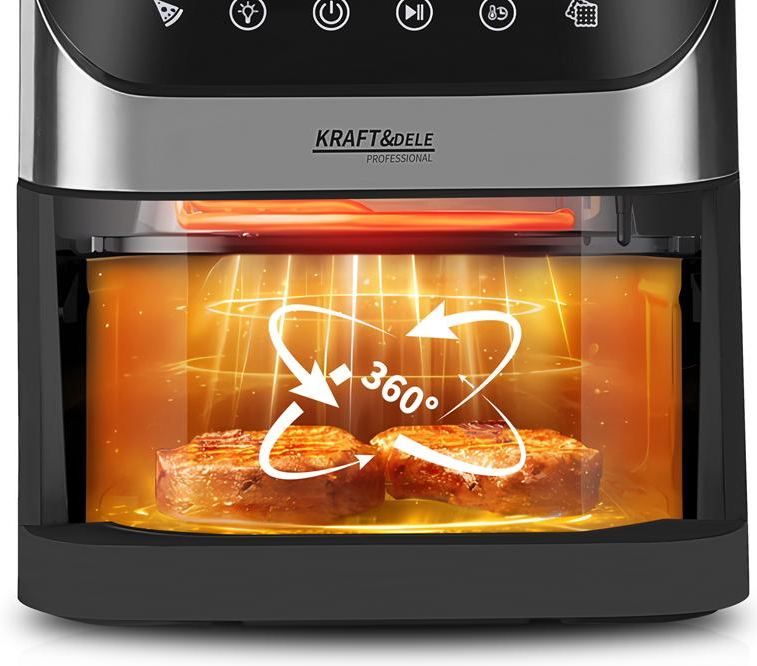 Kraft&Dele KD4108 – vyjímatelný koš (6 l) s nepřilnavou úpravou