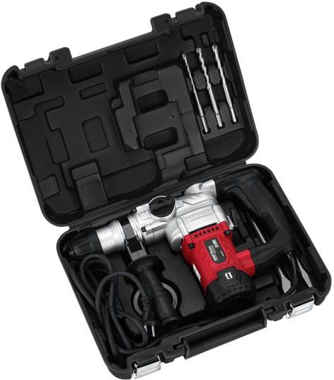 KD3210 – detail sklíčidla SDS-plus a ergonomie držení