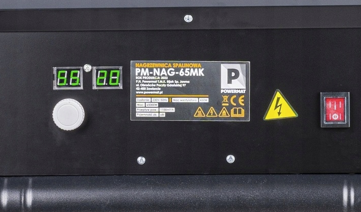 Termostat a LCD řízení
