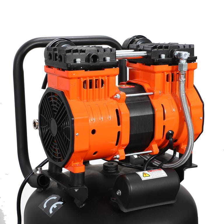 Kompresor KD1388 – boční pohled s madlem a ventilátorem