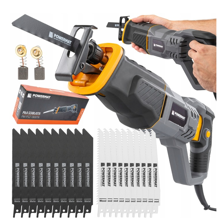 Powermat šavlová pila 1800W – celkový pohled