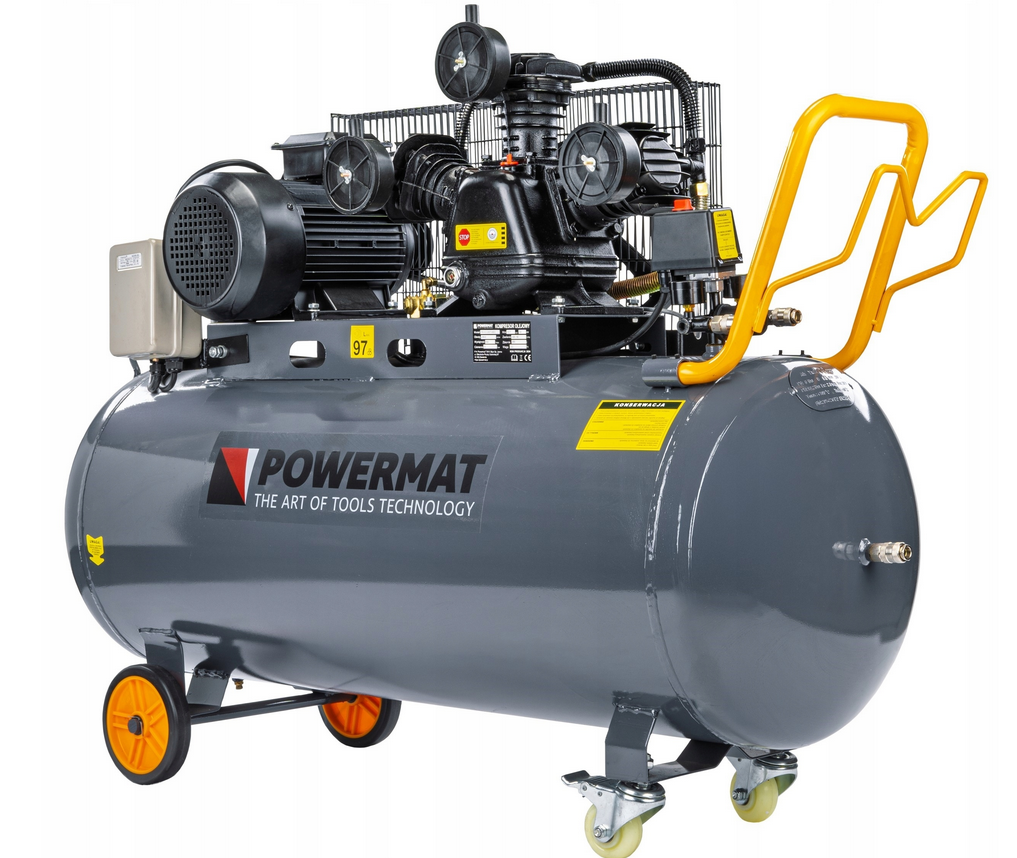 Powermat PM1308 – výstupy s rychlospojkami a regulátory