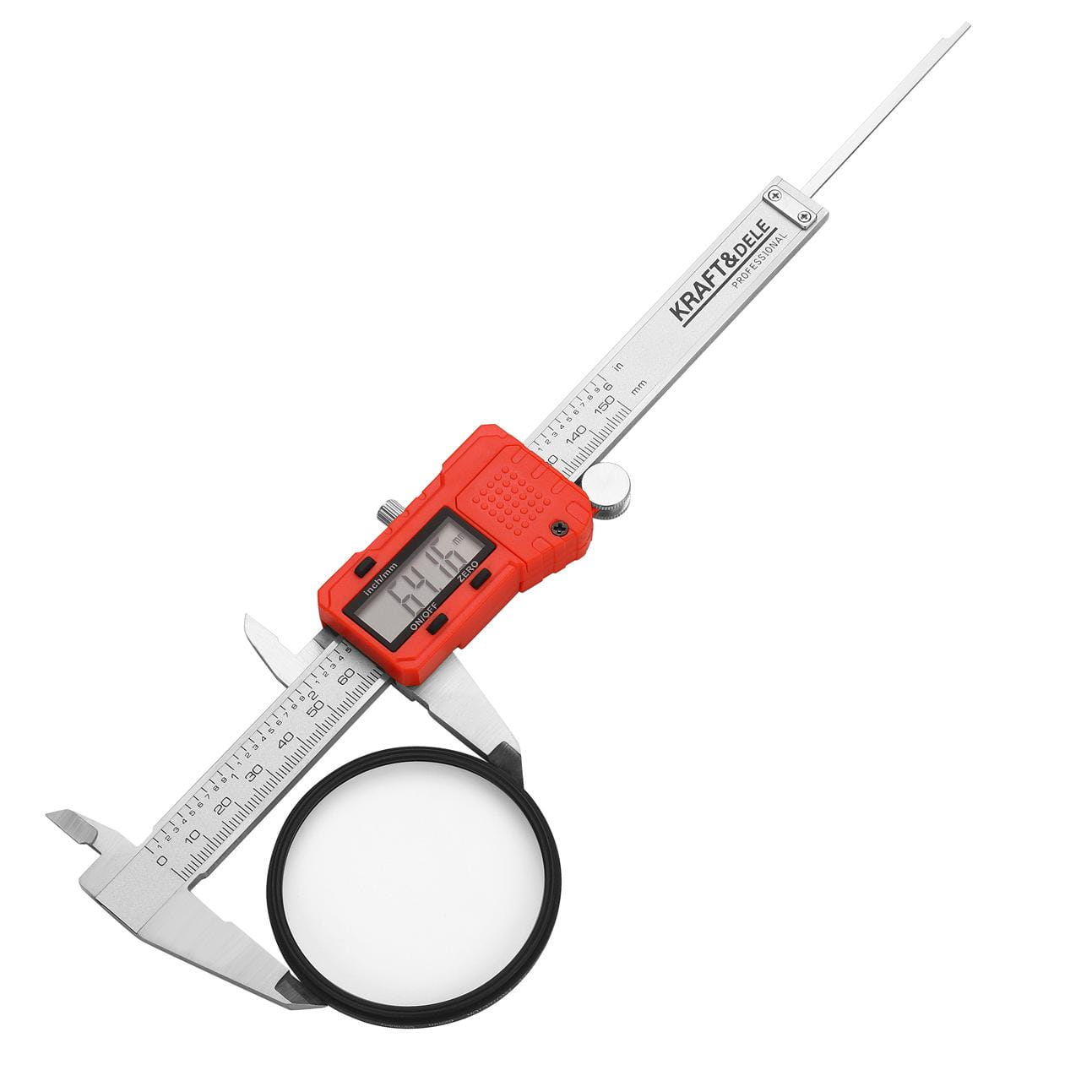 Digitální posuvka KD10070 – hloubkoměr detail