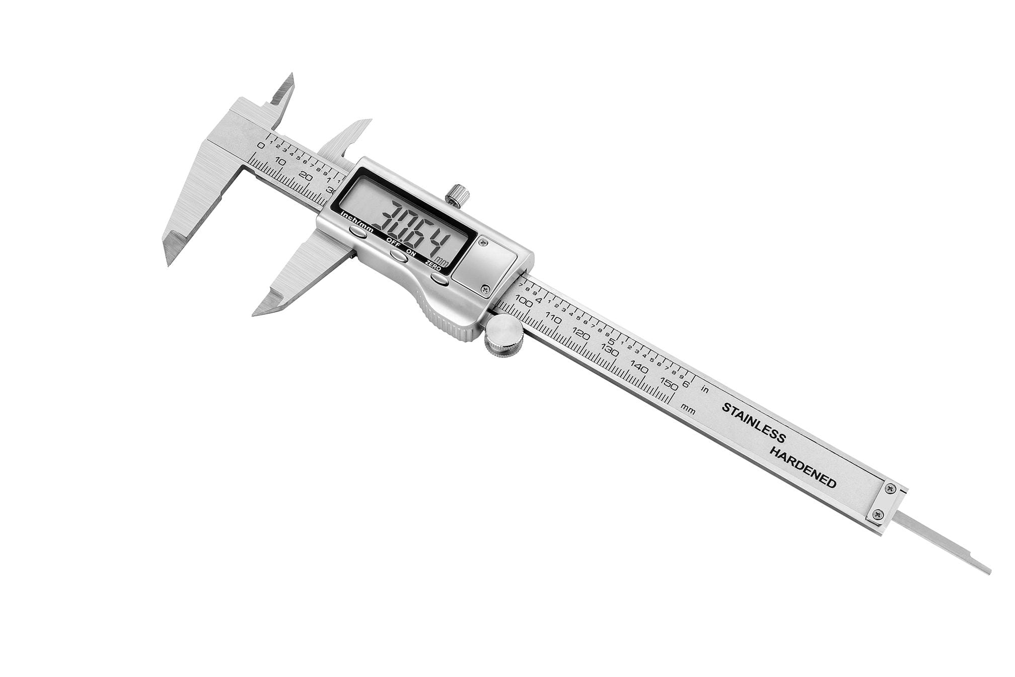 Elektronický digitální posuvný měřítko 0-150 mm kraft&dele kd10074