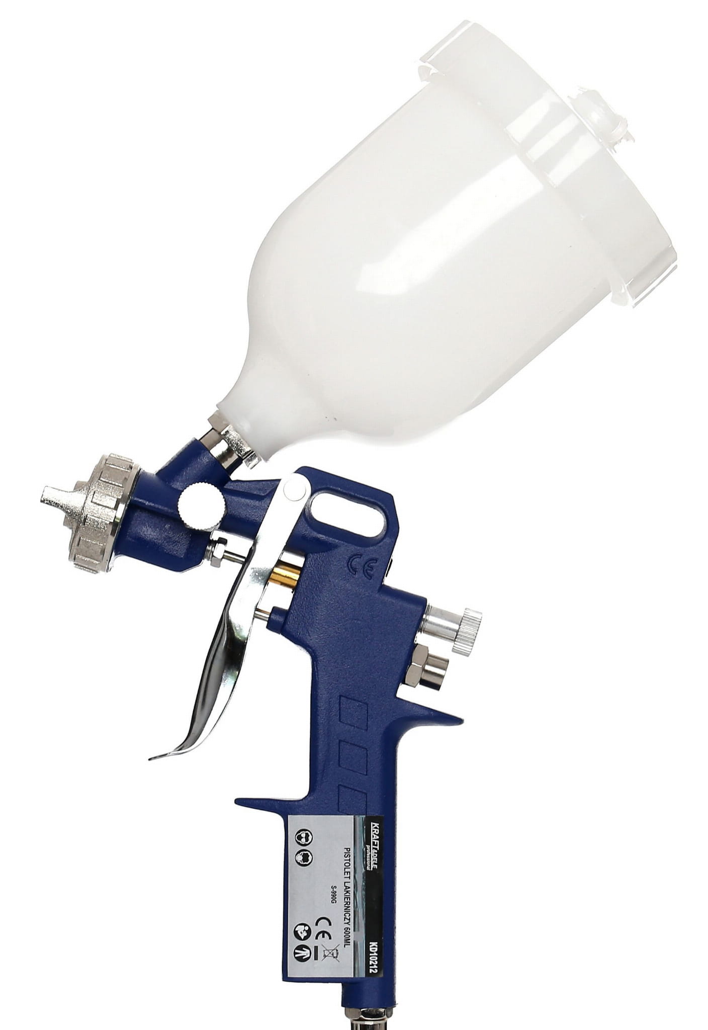 Lakýrovací pistole Kraft&Dele KD10212 600 ml — celkový pohled