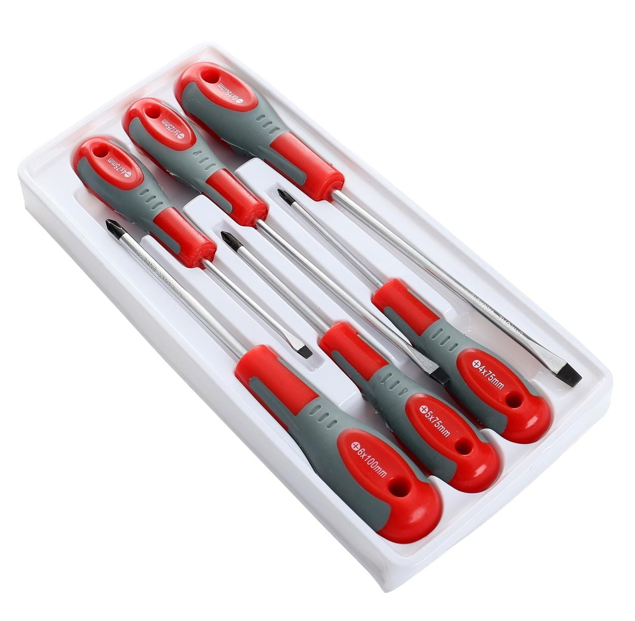 Sada šroubováků Kraft-Dele KD10218 – detail ergonomické rukojeti