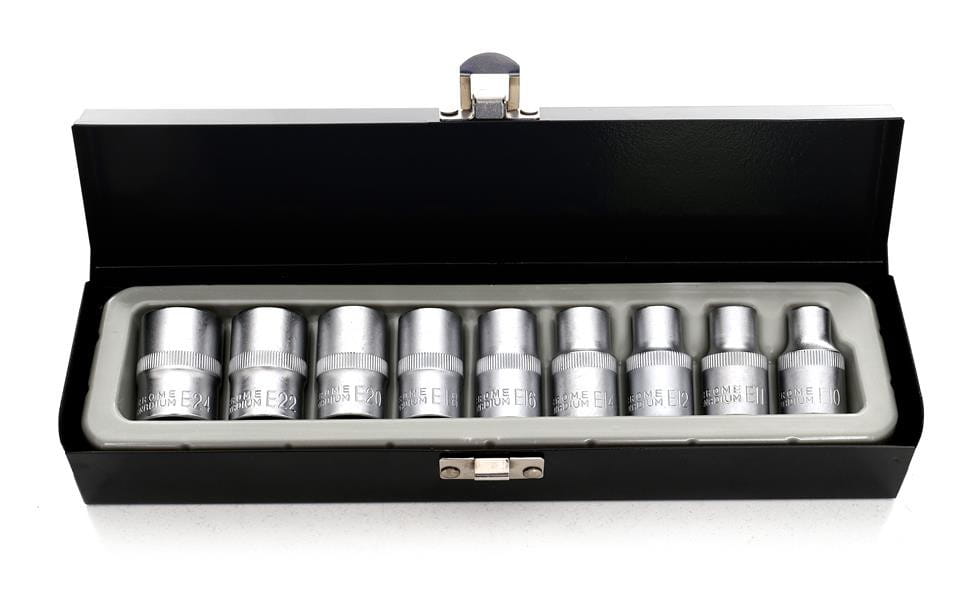 Sada 9 ks torx klíčů kd10227 kufřík!