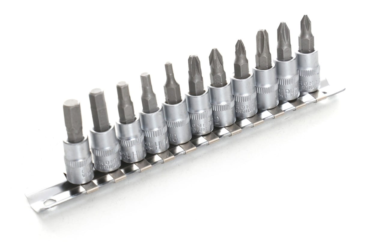 Sada bitů 1/4" 11 ks kd10240