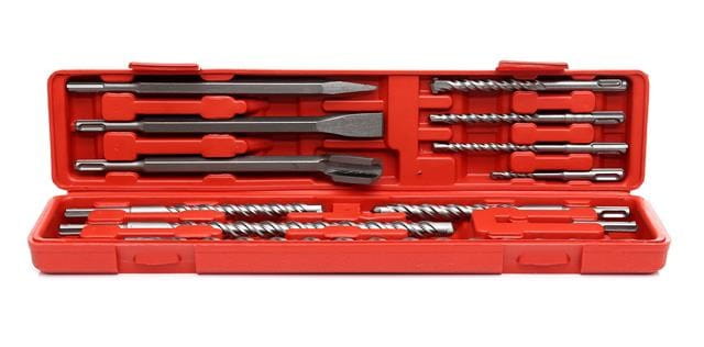 Sada 9 vrtáků S4 + 3 sekáče SDS+ KD10206 – vrtáky řady S4 detail