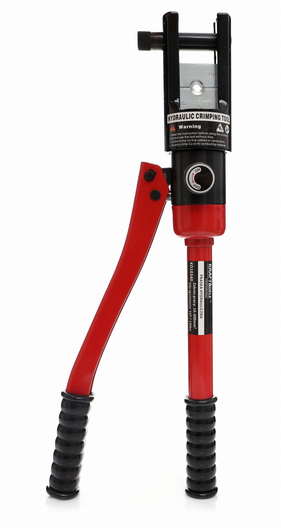 Hydraulický lis 16-300 mm KD10340 – celkový pohled