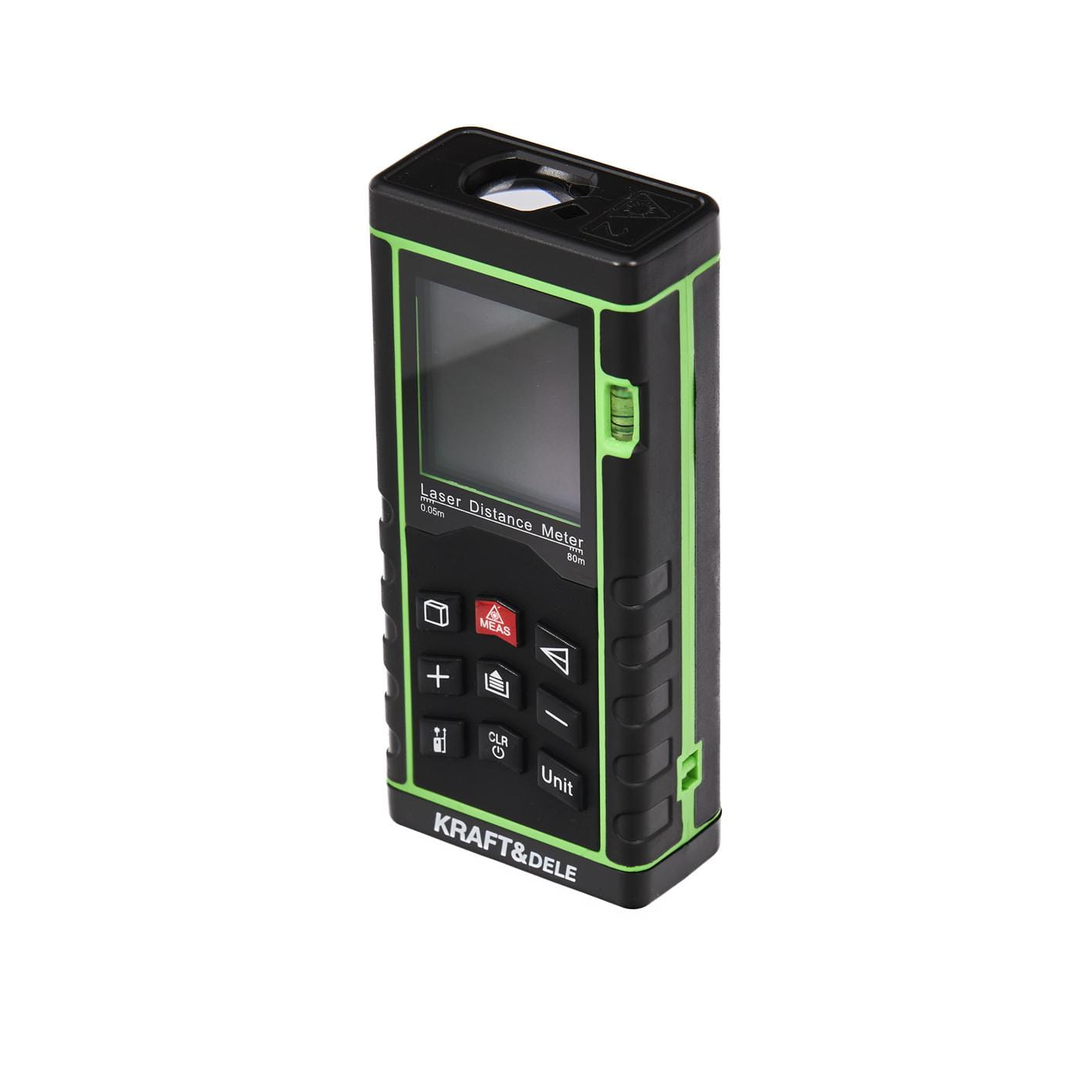 Laserový digitální dálkoměr 80 m KD10407 – LCD displej