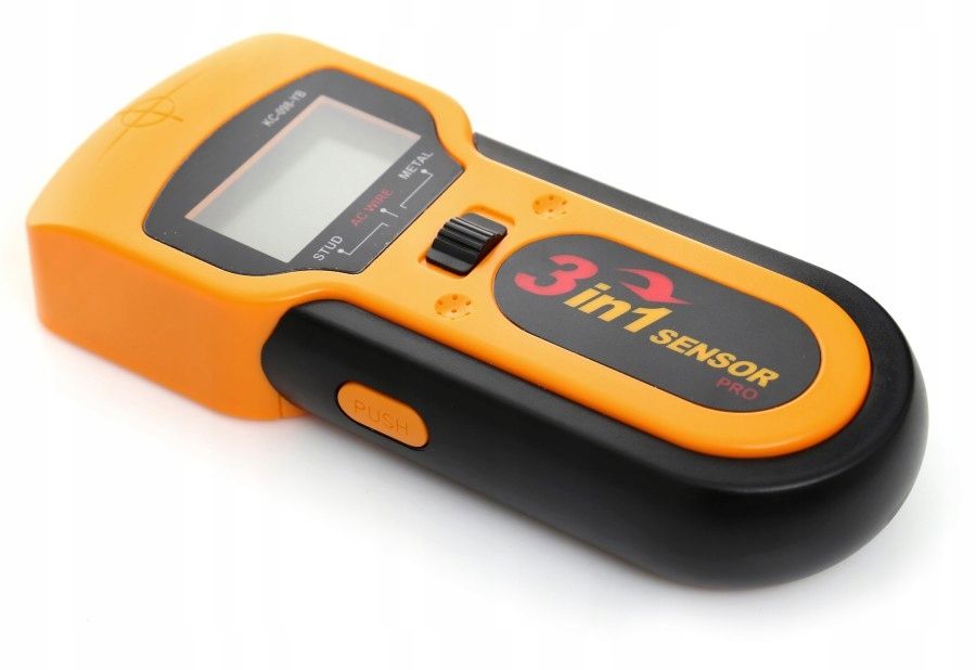 Detektor kovů kabelů a napětí KD10401 – detekce ve stěně
