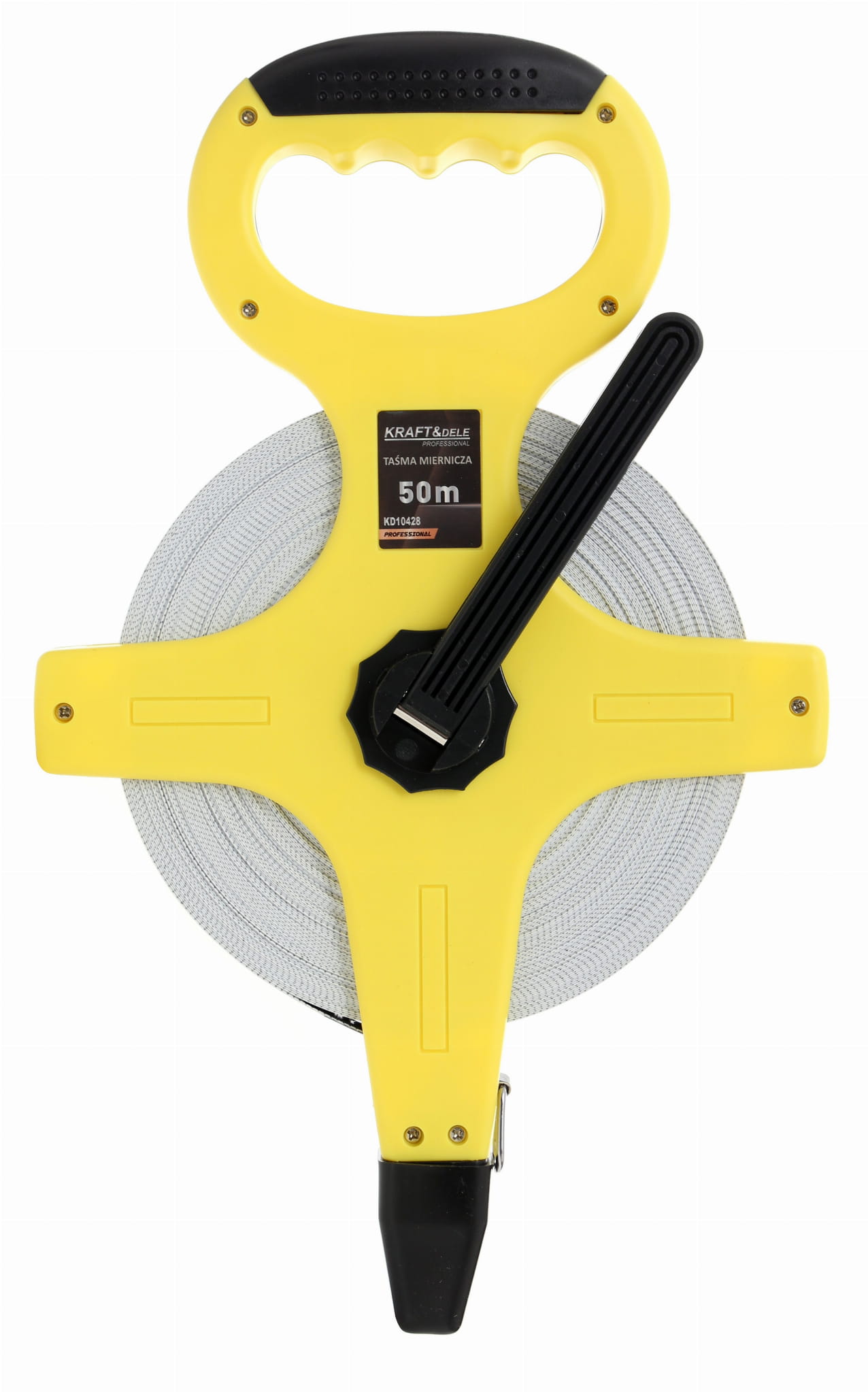 Měřící páska ze sklolaminátu 50 m KD10428 – detail stupnice