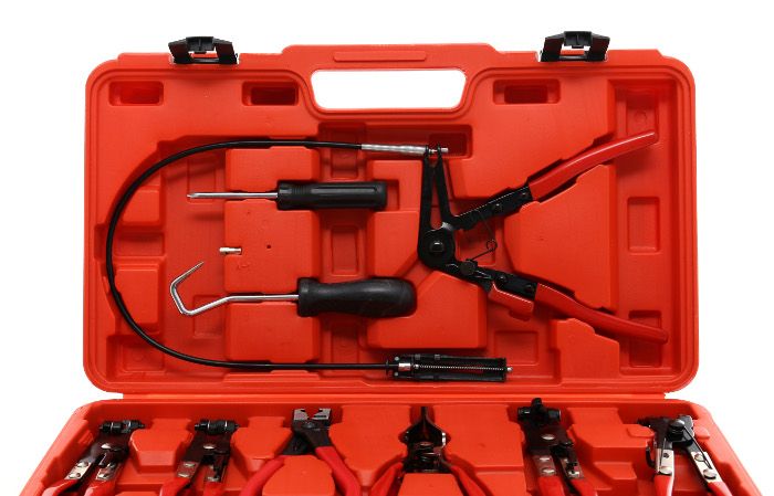 Kleště na stahovací pásky KD10513 – kleště-stahovák pro úzké pásky 4–12,5 mm