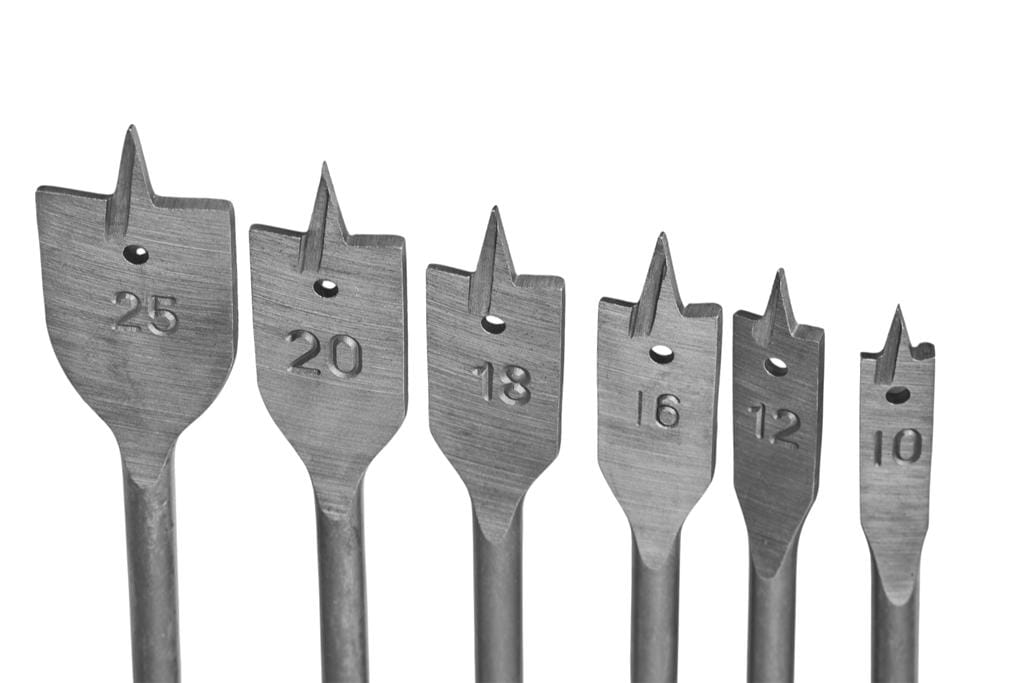 Lopatkové vrtáky KD10548 – různé průměry od 10 do 25 mm