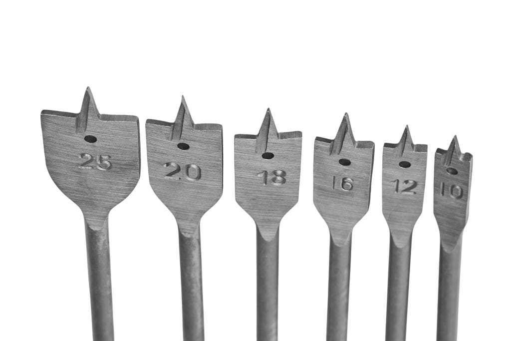 Lopatkové vrtáky KD10548 – vrtání do dřevěné desky