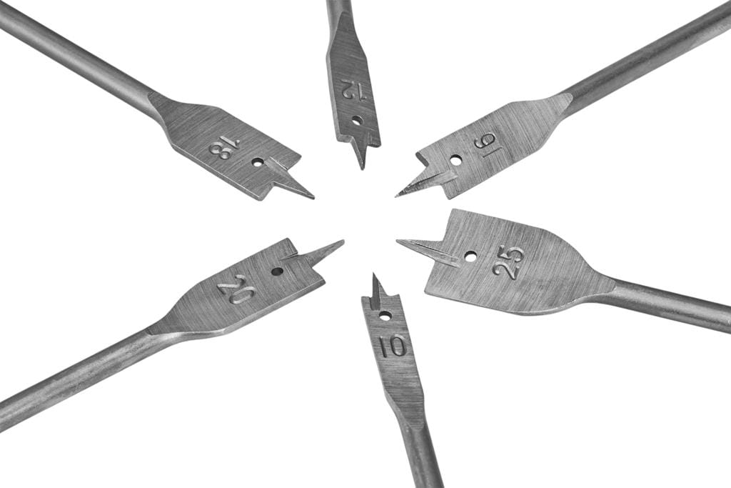 Lopatkové vrtáky KD10548 – detail stopky pro upnutí do sklíčidla