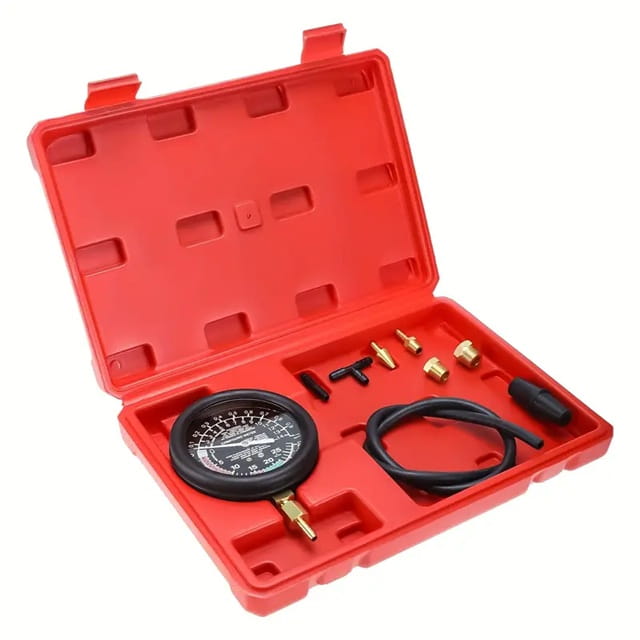 Měřič tlaku vakuometr KD10589 — detail ciferníku