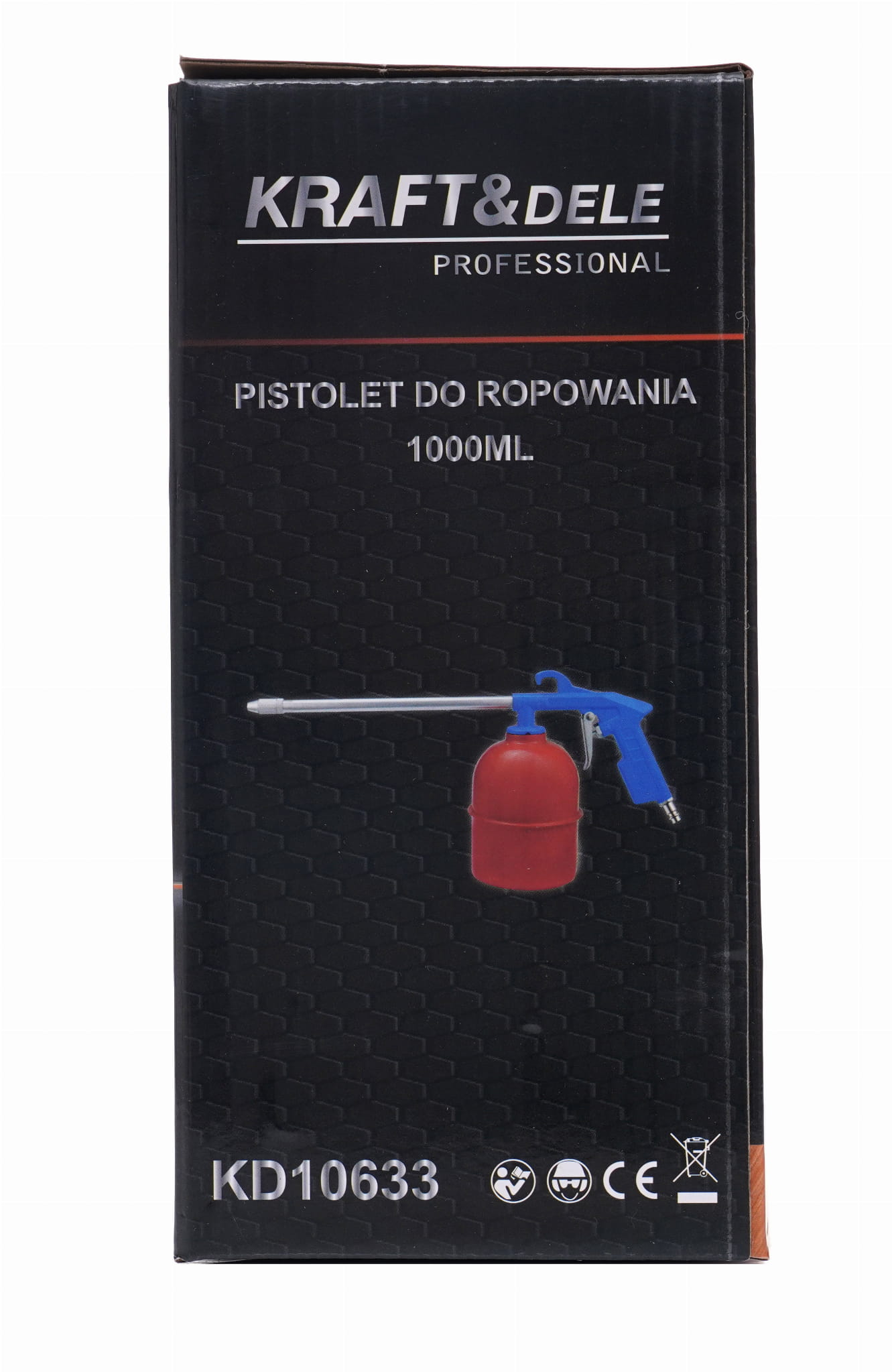 Pistole na rozprašování KD10633 – transparentní zásobník