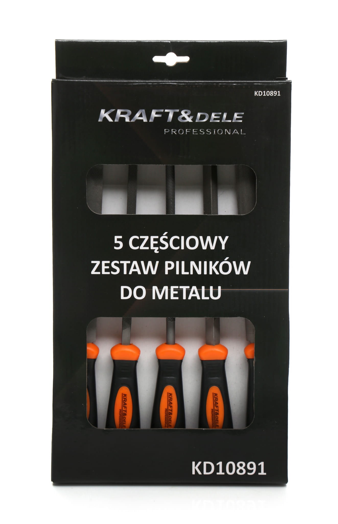 Sada pilníků na kov 200 mm KD10891 – detail profilů pilníků