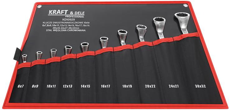 Kraft&Dele KD10929 – oboustranný design klíčů s různými velikostmi