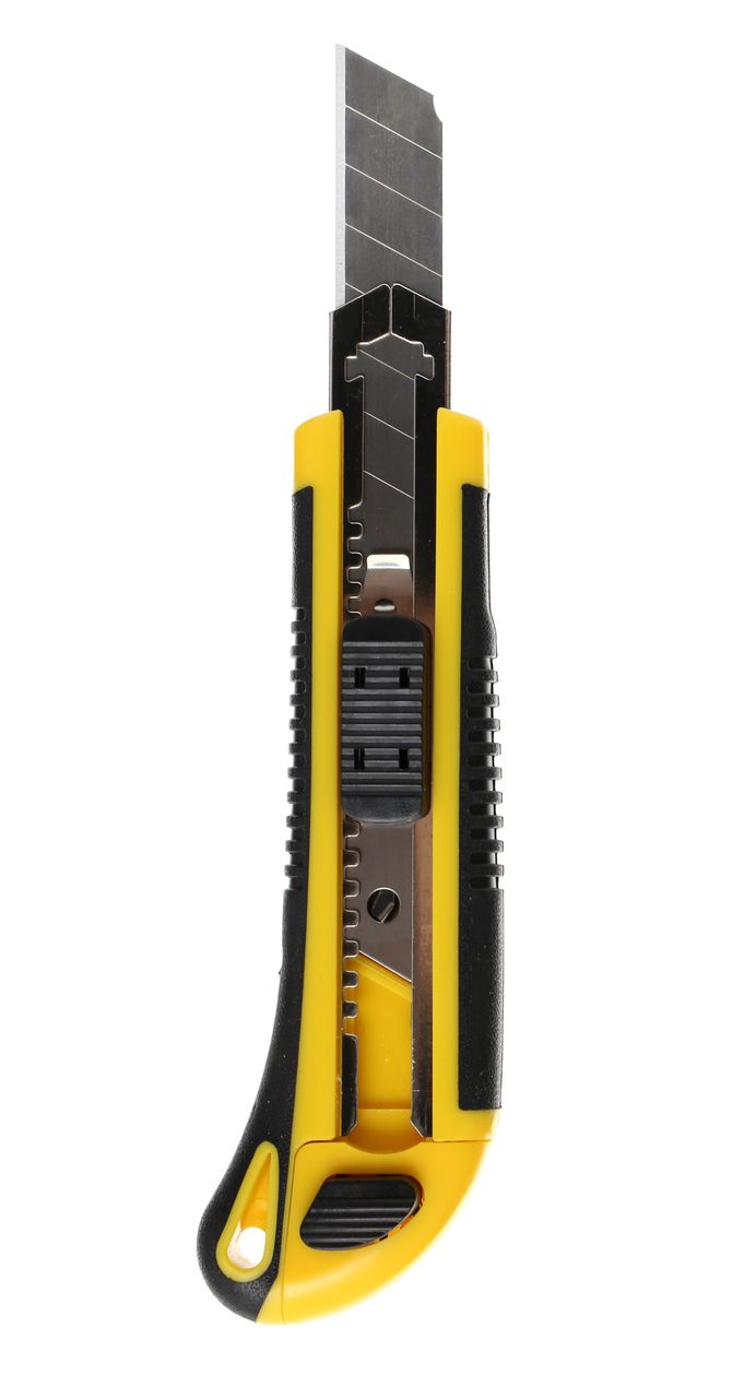 Nůž s lámacími čepelemi 18 mm KD10962 – detail rukojeti