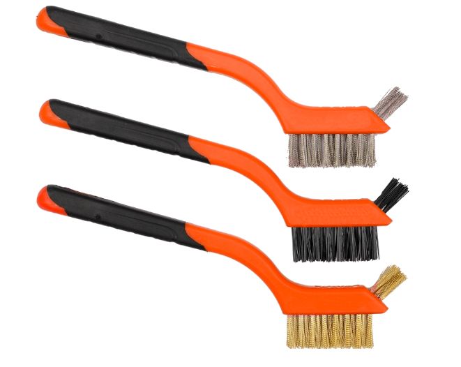 Sada drátěných kartáčů, 3 ks, 180 mm KD10998