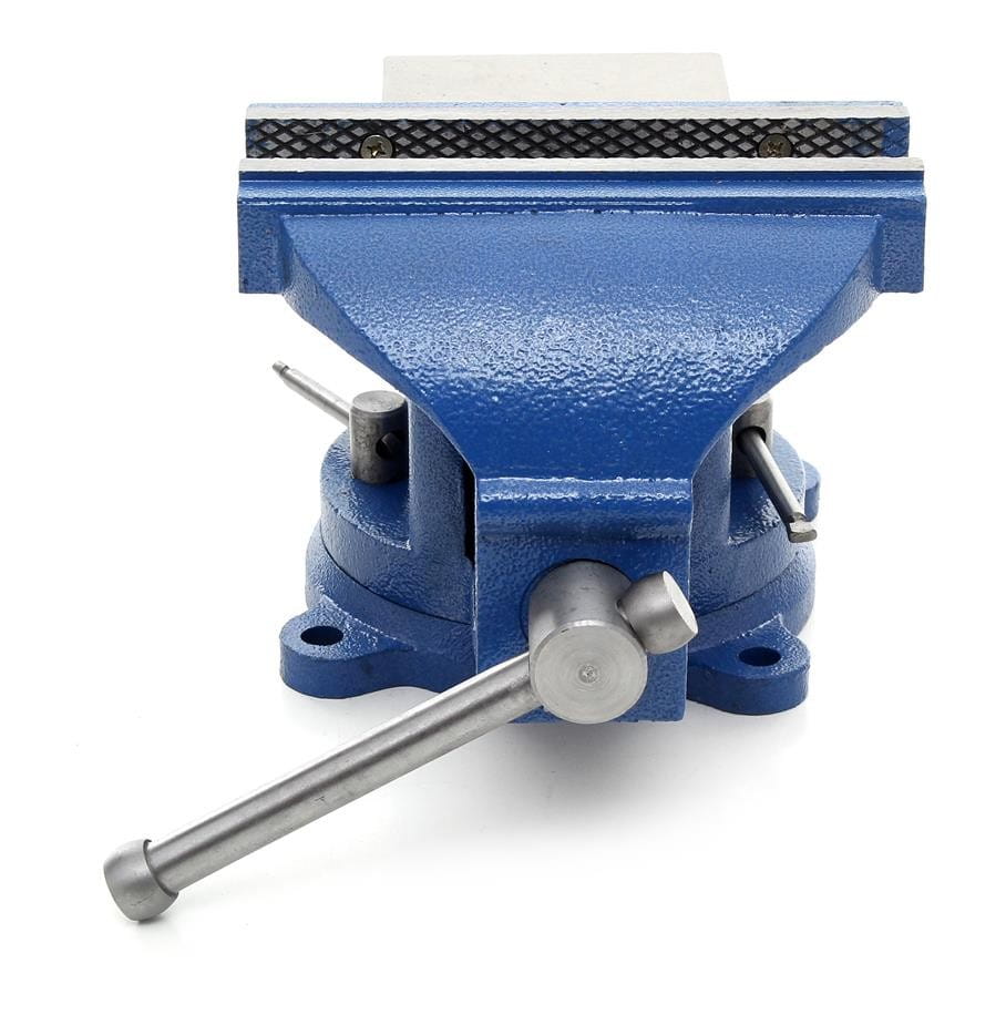 Otočný svěrák 125 mm s kovadlinou KD1102 – otočný mechanismus 360°
